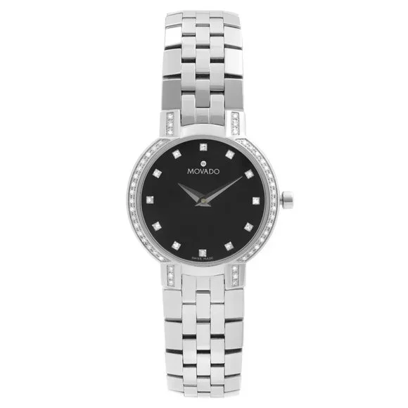 Movado | Accessories | Movado Faceto Diamonds Stainless  display picture 1